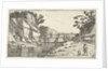 Rocky Landscape with riverwalk by Claes Jansz. Visscher II