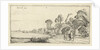 Hikers on a road at Hillegom by Esaias van de Velde