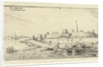 Rowing boats with fishermen for a fort on the Scheldt by Anonymous