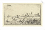 Rowing boats with fishermen for a fort on the Scheldt by Anonymous