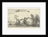 Farm with dovecote on a river by Claes Jansz. Visscher II