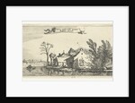 Farm with dovecote on a river by Claes Jansz. Visscher II