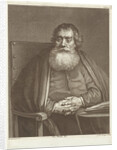 Seated man with beard by Theodor Vercruys