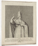 Portrait of Pope Pius VII by Jan Gerritsz. Visser
