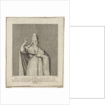 Portrait of Pope Pius VII by Jan Gerritsz. Visser