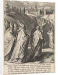 Coffin of Thomas Aquinas is brought to the Dominican church of Toulouse by Otto van Veen