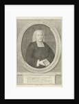 Portrait of the pastor Wilhelmus Schortinghuis, A. Durleu, Jurjen Spandaw by J. Bolt