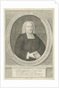 Portrait of the pastor Wilhelmus Schortinghuis, A. Durleu, Jurjen Spandaw by J. Bolt