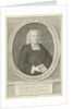 Portrait of the pastor Wilhelmus Schortinghuis, A. Durleu, Jurjen Spandaw by J. Bolt