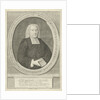 Portrait of the pastor Wilhelmus Schortinghuis, A. Durleu, Jurjen Spandaw by J. Bolt