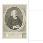Portrait of the pastor Wilhelmus Schortinghuis, A. Durleu, Jurjen Spandaw by J. Bolt