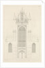 North Portal of the Highland church in Leiden by Alphonse Pierre Giraud