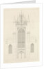 North Portal of the Highland church in Leiden by Alphonse Pierre Giraud