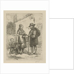 Farmer and his wife at a farm by David van der Kellen II