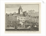 View of the Orphanage, the Reguliers Church and Korenmarkt Utrecht by Caspar Jacobsz. Philips