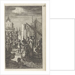 Galley at the storming of a castle by Gerrit van Goedesberg
