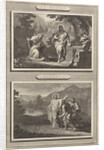 Two appearances of Christ after the resurrection by Laurens Scherm