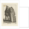 Couple dressed in the Neapolitan fashion by Johannes Covens and Cornelis Mortier