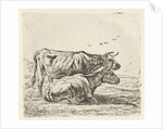 Two cows by Aelbert Cuyp