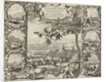 victories of King William III in Ireland (upper half), 1690 by Daniel de Lafeuille