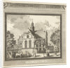 View of the Noorderkerk in Amsterdam, The Netherlands from the South West by Pieter van den Berge