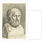 Portrait Bust of Sophocles by Jan de Bisschop