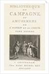 Title page for: Library Campaign. Tome dixième, Amsterdam, The Netherlands, 1764 by Marc Michel Rey