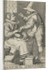 The unequal love couple: Old woman and young man by Jacques Honervogt I