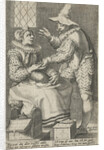 The unequal love couple: Old woman and young man by Jacques Honervogt I