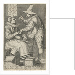 The unequal love couple: Old woman and young man by Jacques Honervogt I