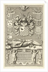 Tomb Gerard van der Aa, Esquire van Randenrode, in the Grote of Sint-Jacobskerk in The Hague by Anonymous