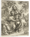 The Virgin and Child with St. Anne by Cornelis Galle