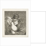 Two farmers with a jug by Jabes Heenck