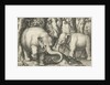 Two elephants by Assuerus van Londerseel
