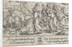 Abraham goes to Canaan by Cornelis Bos
