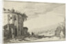 Ruin with Corinthian columns by Claes Jansz. Visscher II
