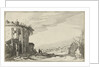 Ruin with Corinthian columns by Claes Jansz. Visscher II