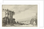 Ruin with Corinthian columns by Claes Jansz. Visscher II
