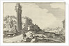 Temple of Castor and Pollux by Claes Jansz. Visscher II