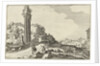 Temple of Castor and Pollux by Claes Jansz. Visscher II