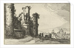 View of Rome from Monte Pincio by Claes Jansz. Visscher II