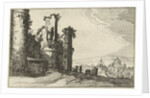 View of Rome from Monte Pincio by Claes Jansz. Visscher II