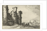 View of Rome from Monte Pincio by Claes Jansz. Visscher II