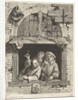 Three smokers in a window by Nicolaes van Haeften