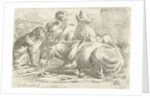 Two incumbent muleteers by Jan van Ossenbeeck