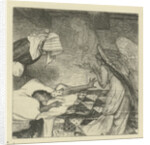 Dreaming woman by Lawrence Alma Tadema