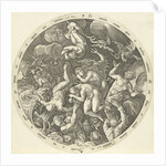 The arrival of the damned in hell by Hendrick Goltzius