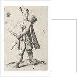 Man with bow and arrow by Clement de Jonghe