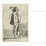 Officer standing in profile by Johannes Tangena