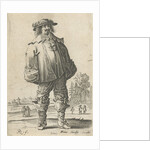 Man in fashionable clothing by Frans Carelse